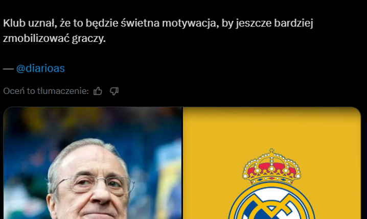 HIT! Tak Florentino Perez MOTYWOWAŁ piłkarzy Realu do awansu w LM w meczu z Bayernem xD